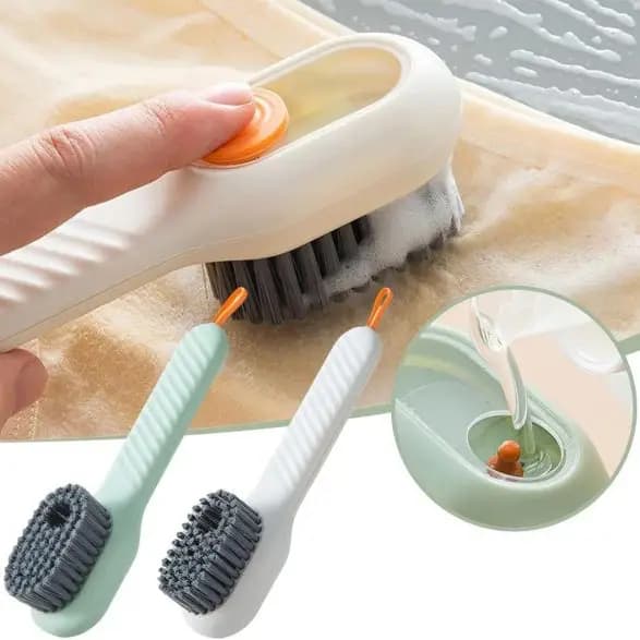 Long Handle Brush Automatic Filling Clothes Cleaning Clothing Board Tools (random Color