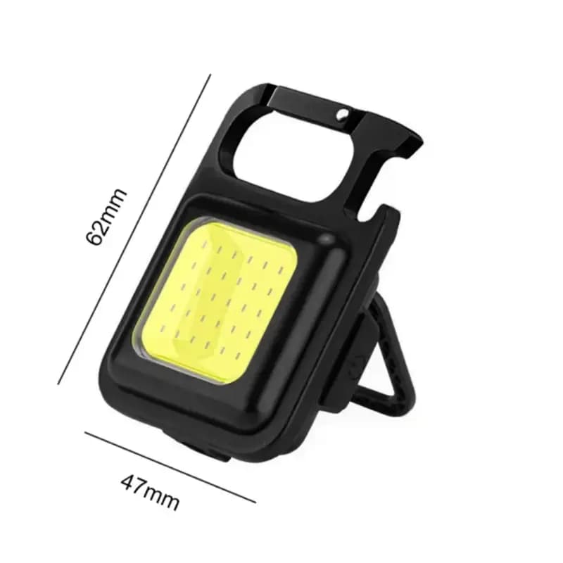 Cob Rechargeable Portable Keychain Light