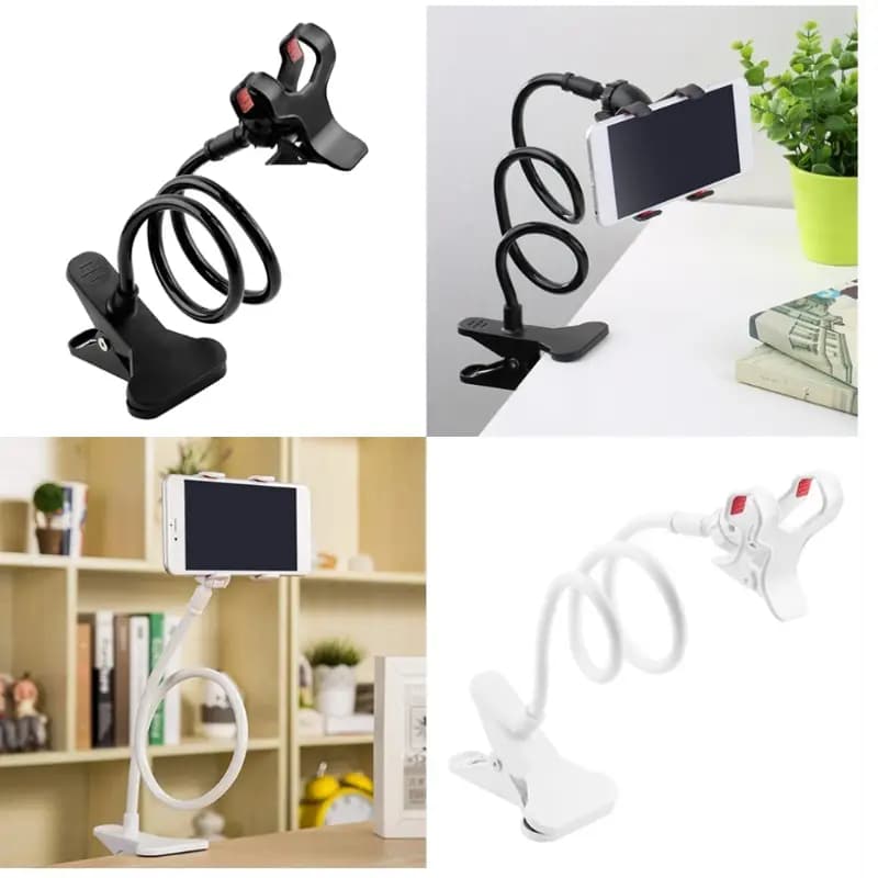 Universal Mobile Phone Holder Flexible Lazy Holder Adjustable Cell Phone Clip Home Bed Desktop Mount Bracket Smartphone Stand