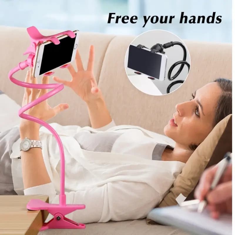 Universal Mobile Phone Holder Flexible Lazy Holder Adjustable Cell Phone Clip Home Bed Desktop Mount Bracket Smartphone Stand