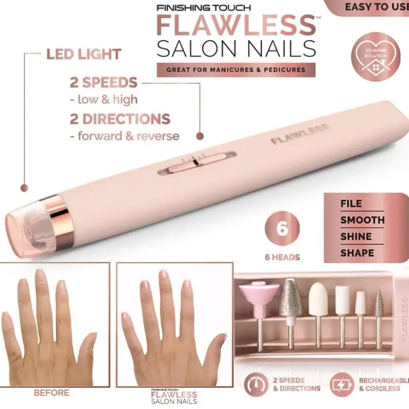 Flawless Nail Buff Kit

, Salon Nails