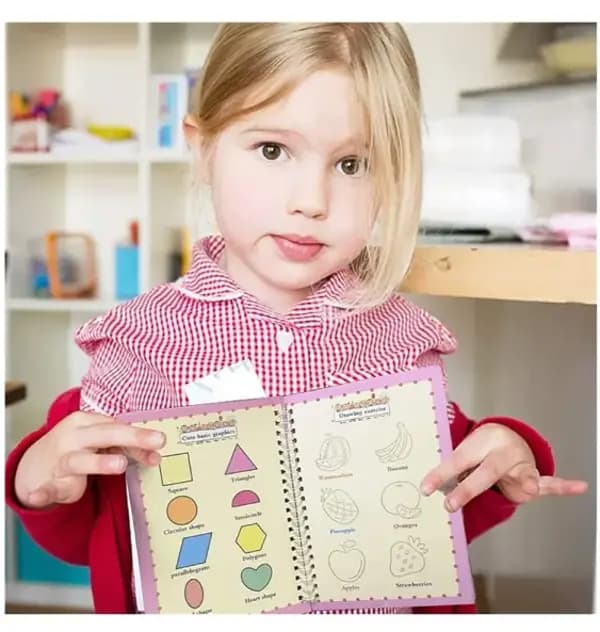 4 Pcs Set Magic Practice Copybook Book For Kids ,