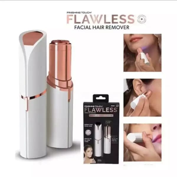 Flawless Facial Hair Remover Machine (cell Operated)
